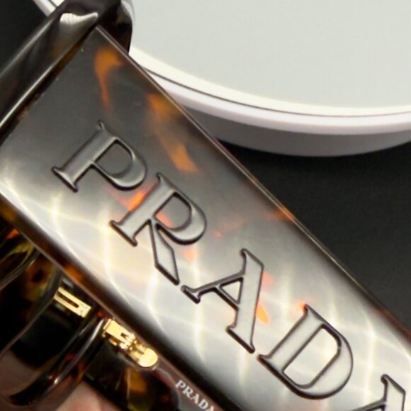 Prada Sunglasses SPR A13 VAU-01T Honey Brown Tortoise 54 23 145 Case Cloth - Picture 13 of 13